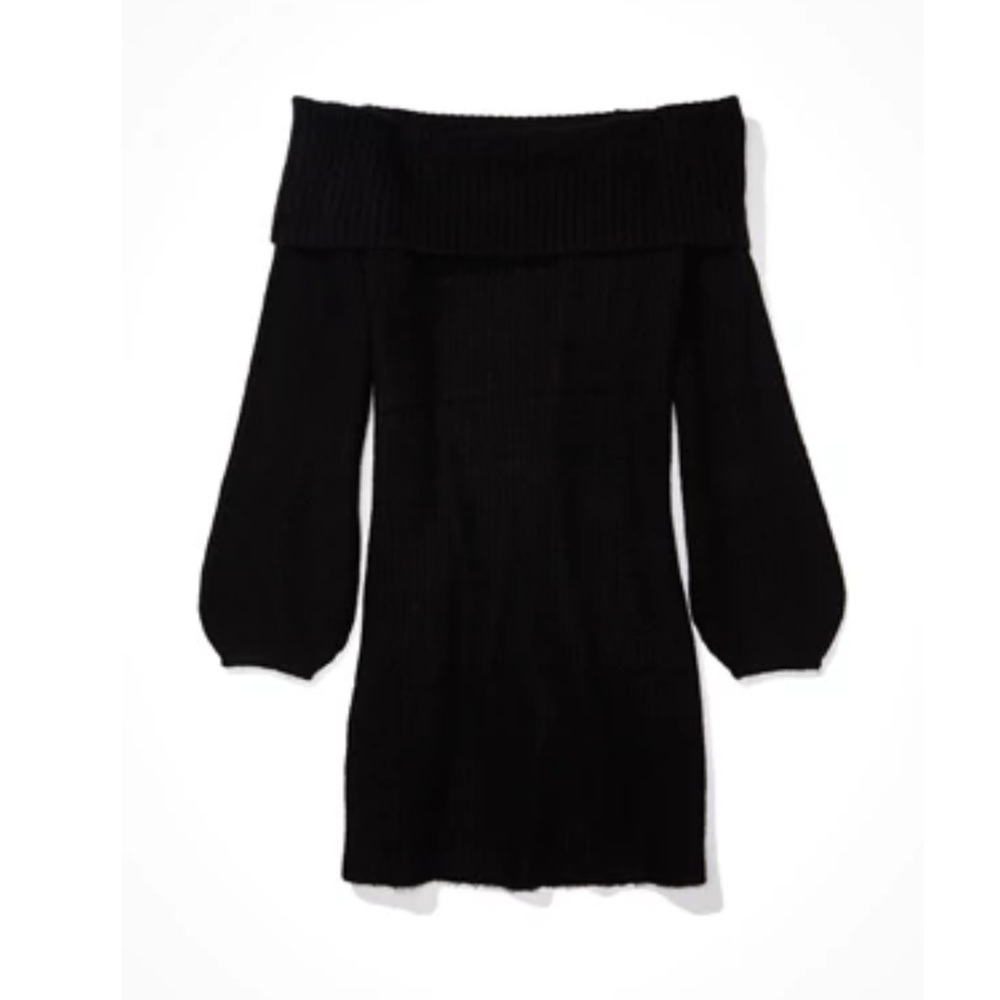 American Eagle Outfitters Off the Shoulder Sweater Dress - NWT - Size M